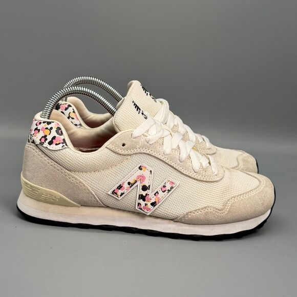New Balance Shoes - New Balance 515 V3 Women 7.5 Beige Tan Sea Salt Floral Athletic Running Sneakers